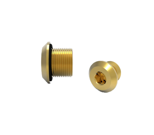Hawke Domehead plugs Nickel plated met Metrische draad BRDOME487M20NP